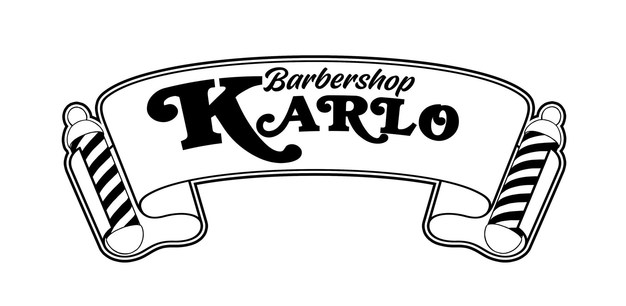 Karlo brijačnica vrpca logo